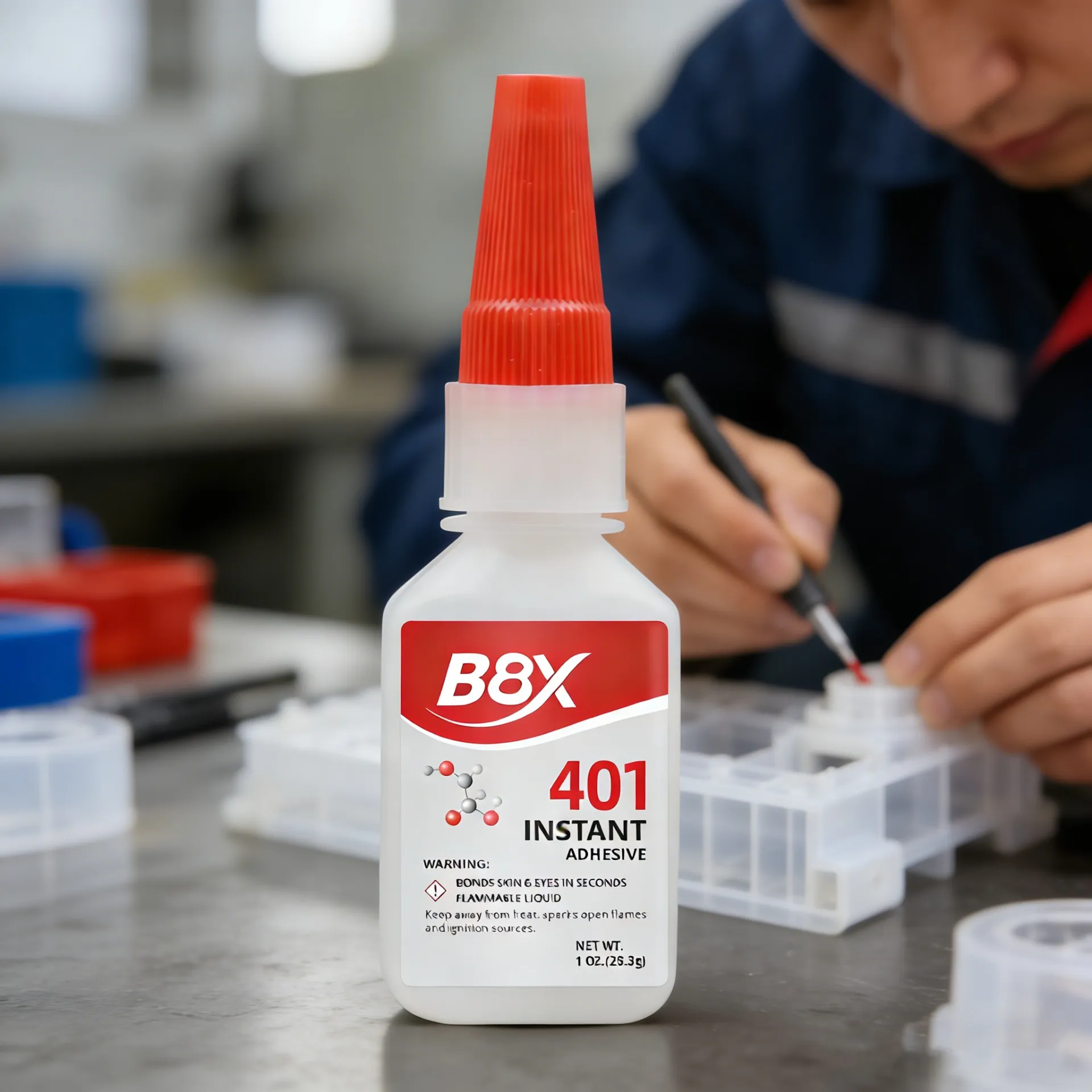 Ultra-Fast Curing, Low-Viscosity Cyanoacrylate for Multi-Substrate Bonding