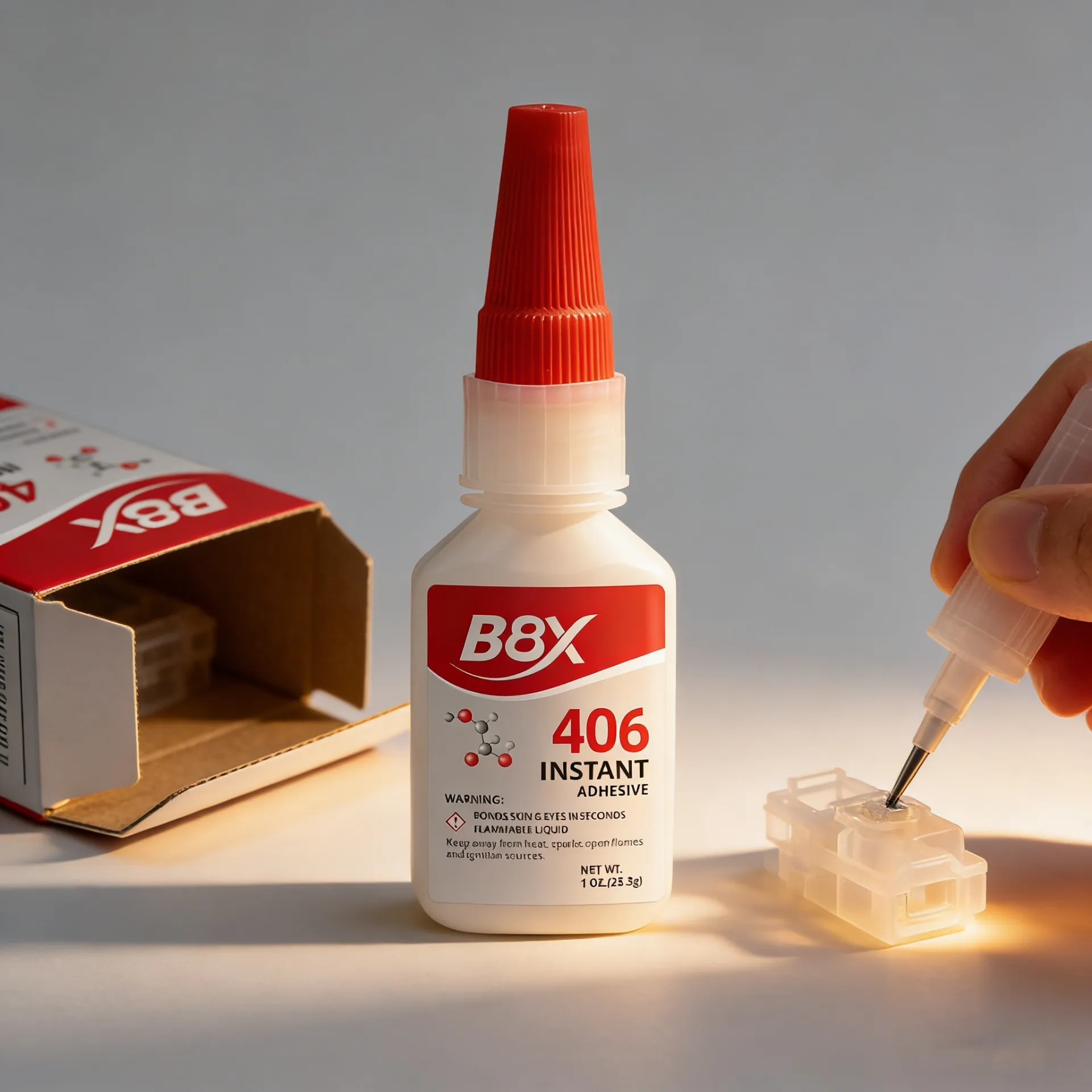 High-Flow Cyanoacrylate for Precision Bonding of Plastics and Elastomers, Including EPDM