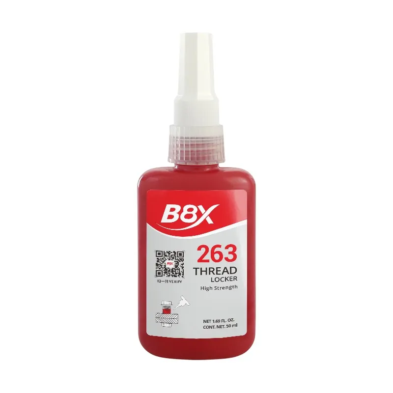 B8X-263 High-Strength Permanent Threadlocker